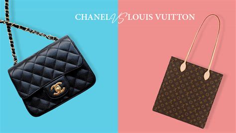 chanel vs louis vuitton bag